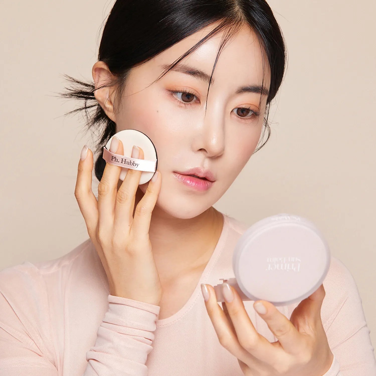 ph.hubby Primer Sun Balm SPF50+ PA+++ 15g Set (+Puff 5ea)