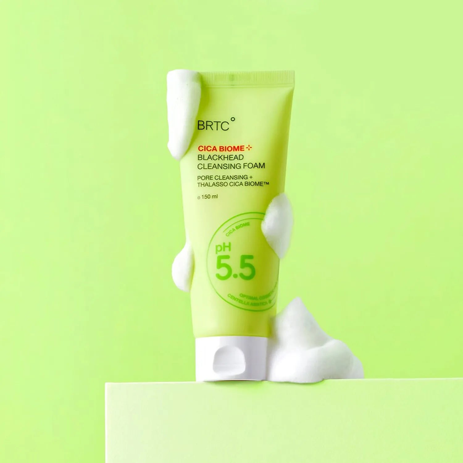 BRTC Cica Biome Blackhead Cleansing Foam 150mL