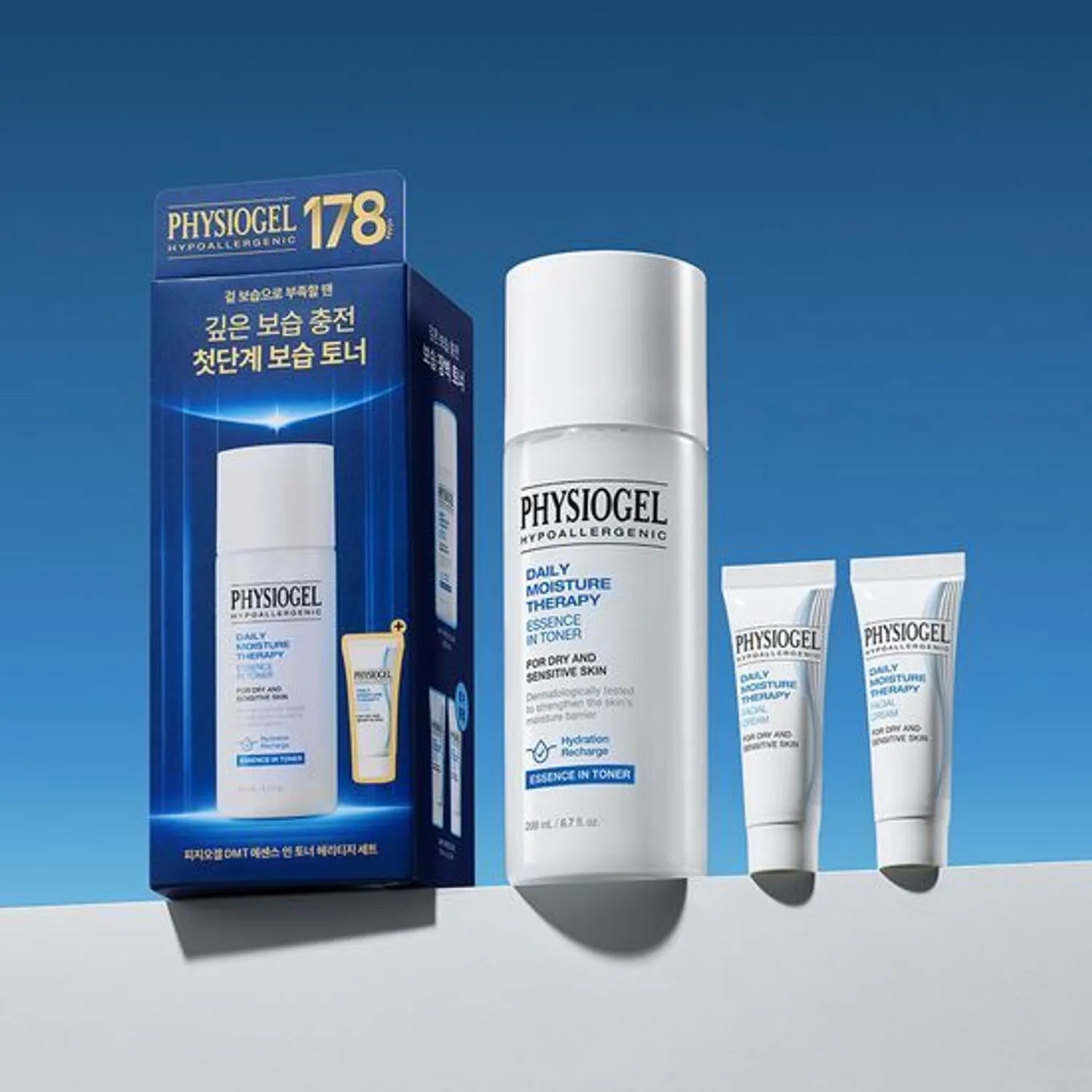 PHYSIOGEL DMT Essence In Toner 200ml Set (+DMT Cream 10ml*2ea)