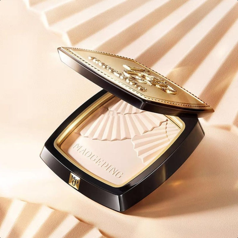 MAOGEPING Luminous Light Veiling Pressed Powder, #801