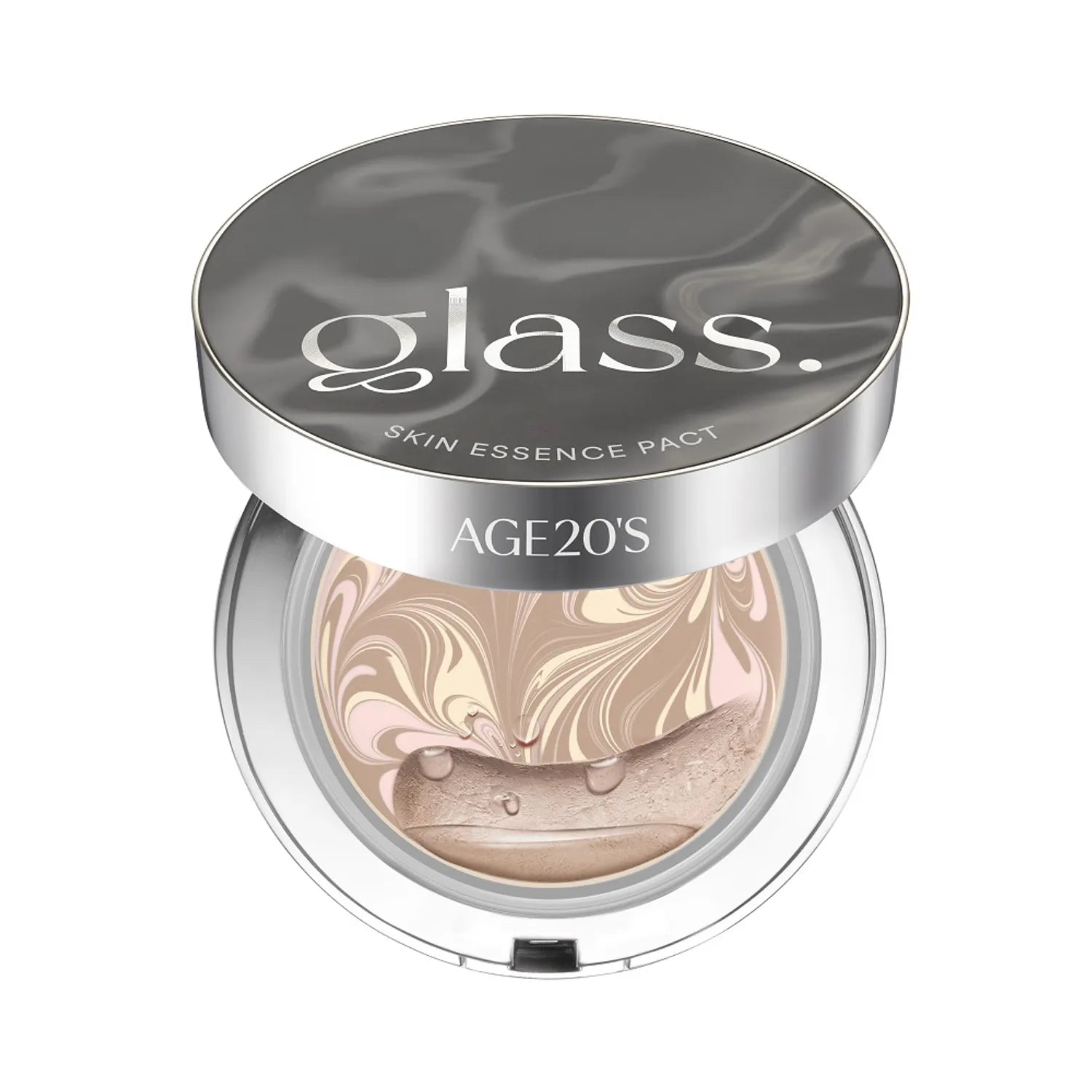 AGE 20&rsquo;s Glass Skin Essence Pact Perfect Refill Set