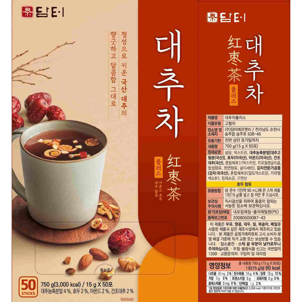 Damtuh Jujube Tea Plus 50T