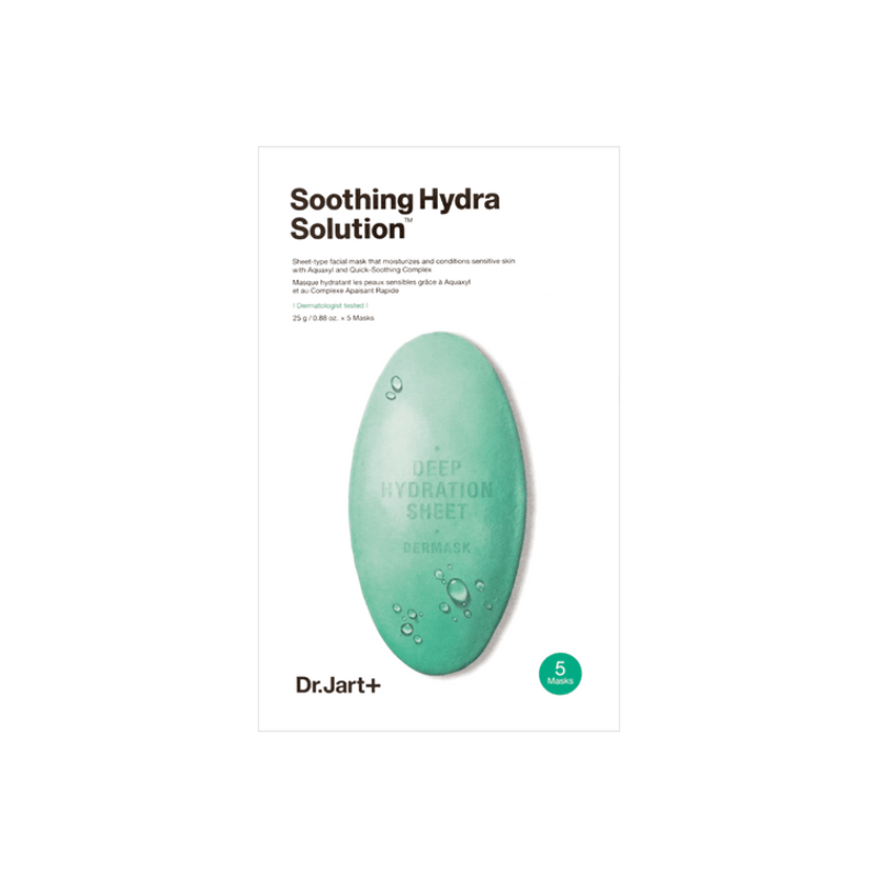 Dr.Jart+ Dermask Water Jet Soothing Hydra Solution Mask 5 Sheets