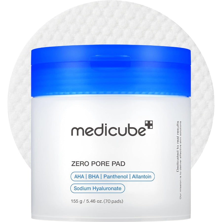medicube Toner Pads Zero Pore Pad 2.0 70 Pads (1 Pack)