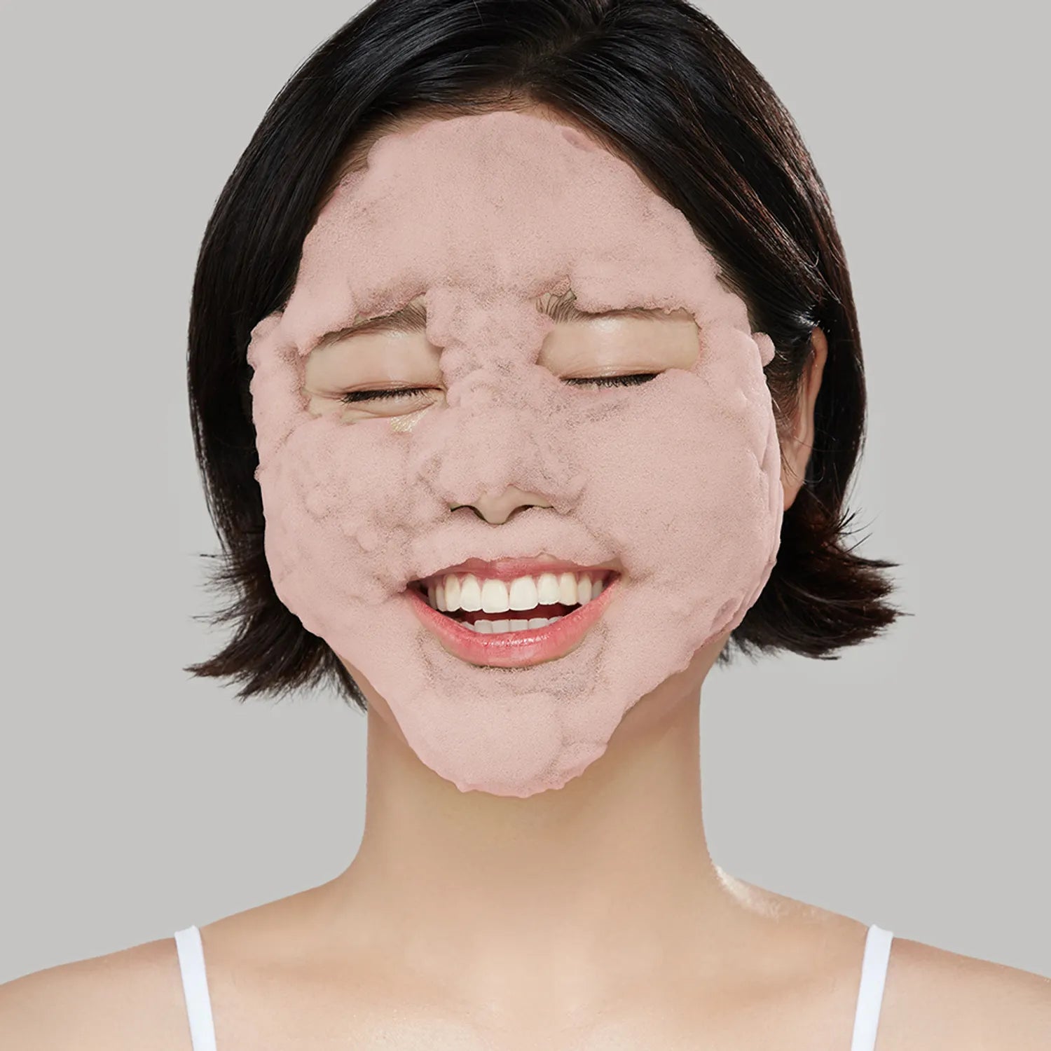 P.CALM Red Rice Bubble Deep Mask 90g