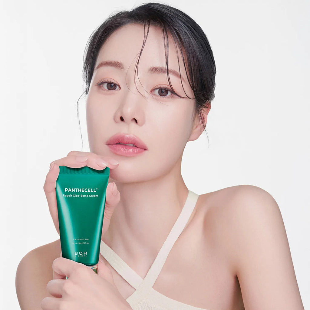 BIOHEAL BOH Panthecell Repair Cicasome Cream 80ml Set (+Cream Mist 20ml, Ampoule Mask Sheet 1P)