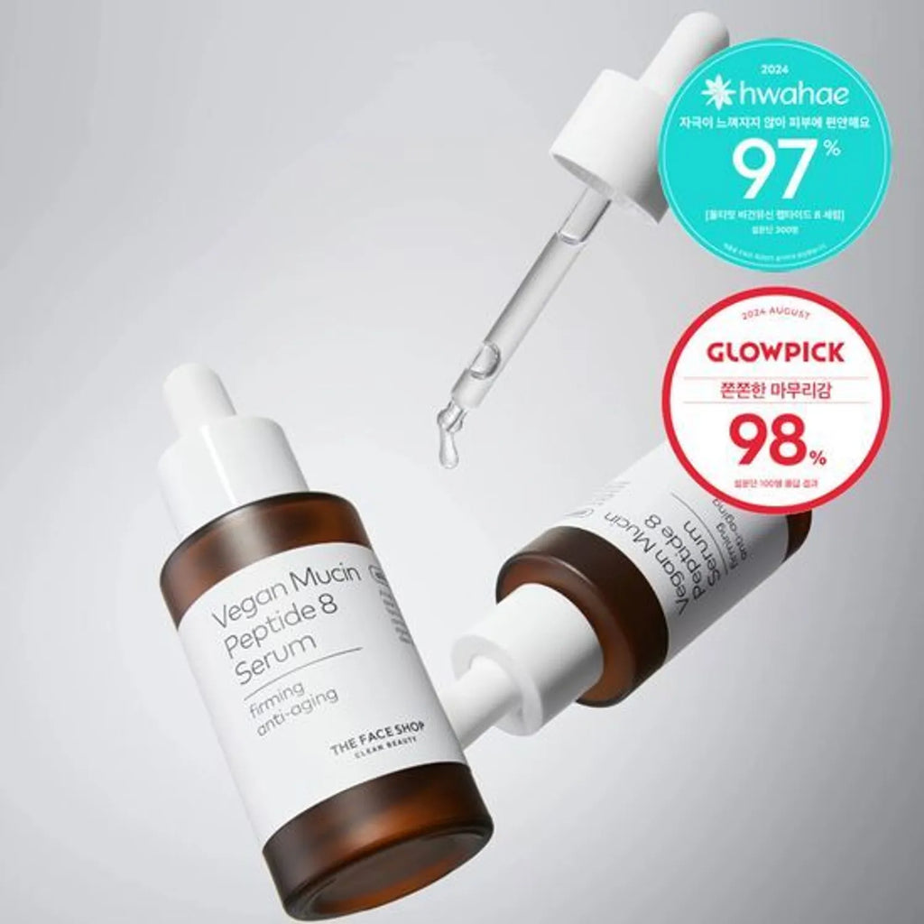 THE FACE SHOP alltimate Vegan Mucin Peptide 8 Serum 30ml