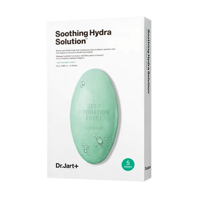 Dr.Jart+ Dermask Water Jet Soothing Hydra Solution Mask 5 Sheets 3 Packs