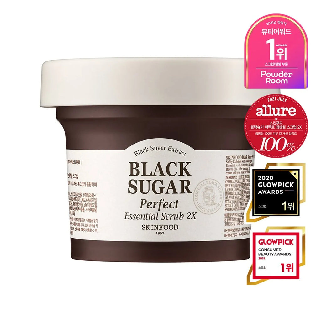 SKINFOOD Black Sugar Perfect Essential Scrub 2X 210g
