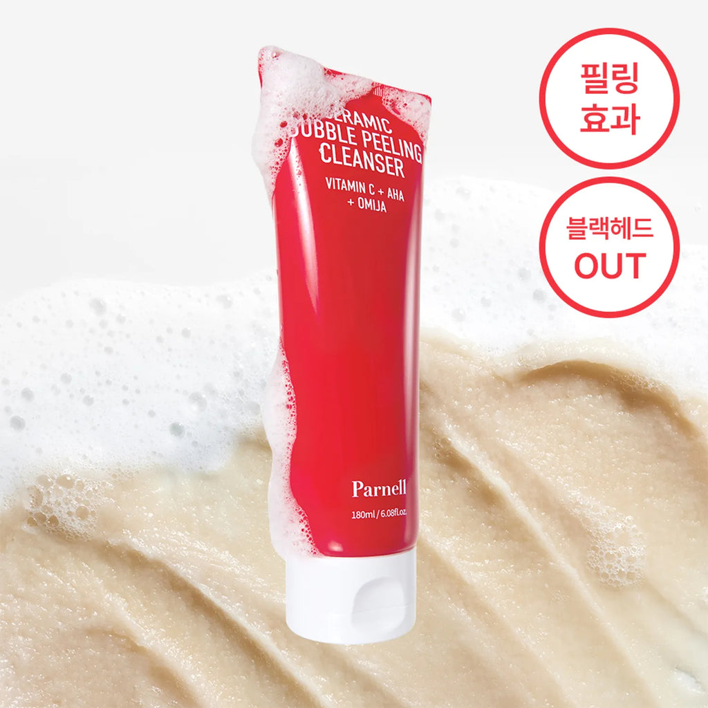 Parnell Ceramic Bubble Peeling Cleanser 180ml