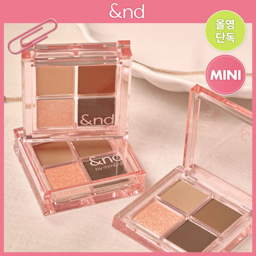 &nd by rom&nd Mellow Eye Palette 2.4g (3 Options)