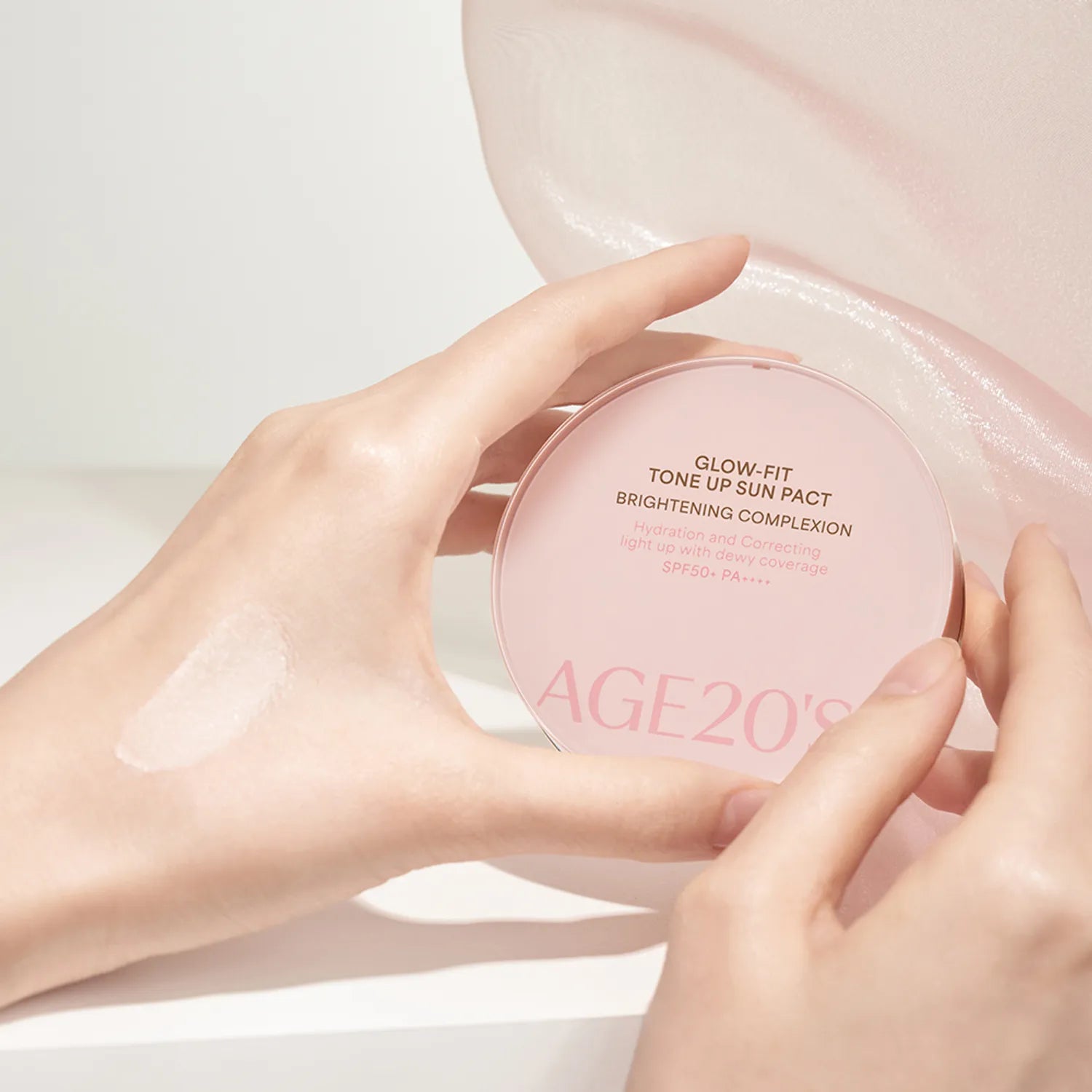 AGE 20&rsquo;s Glow-Fit Tone Up Sun Pact 12.5g Refill Set