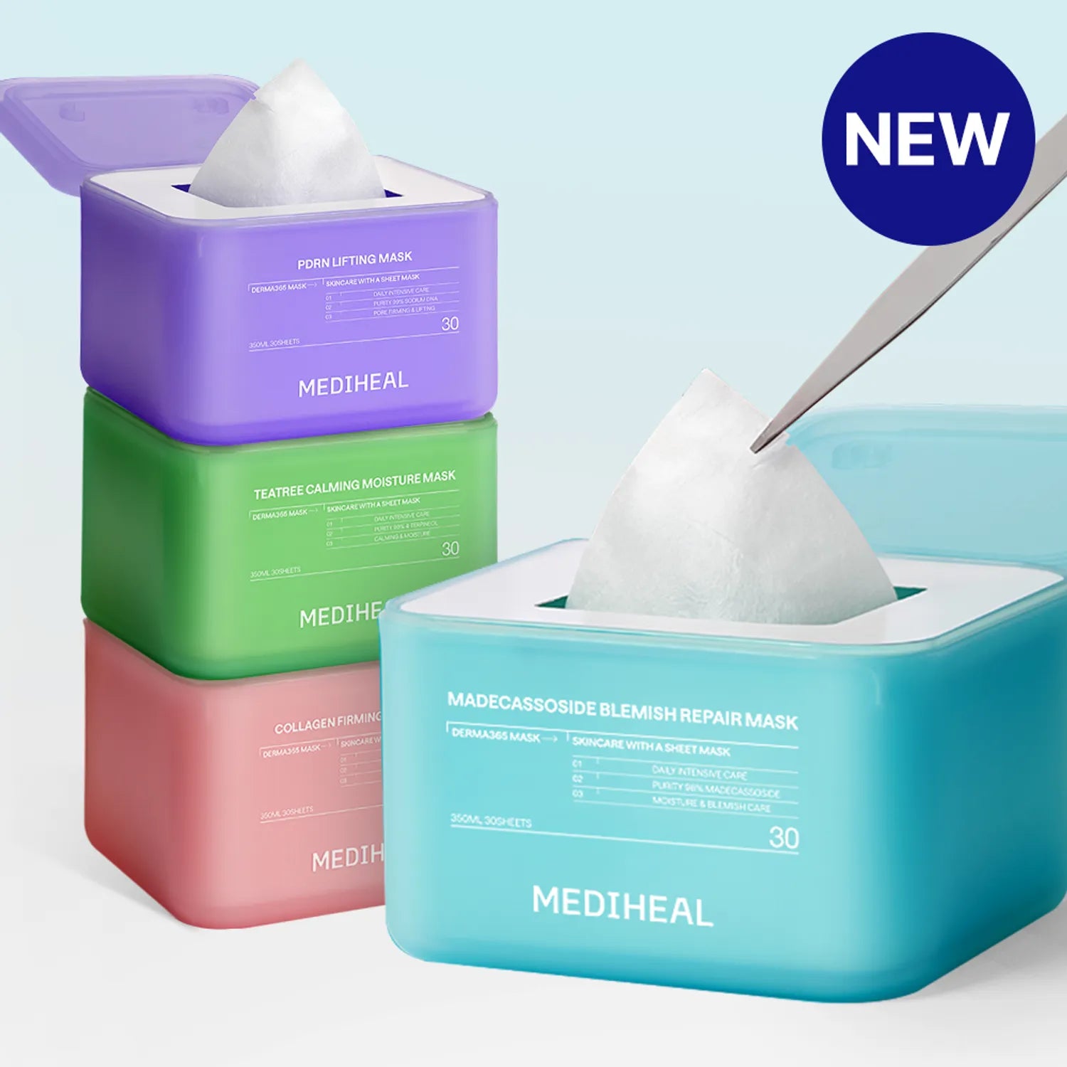 MEDIHEAL Derma 365 Sheet Mask 30P