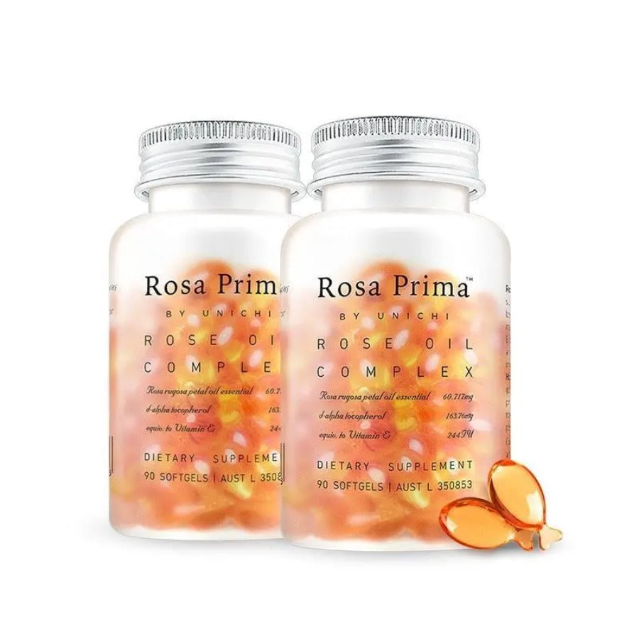 Unichi Rose Essence Fish Oil Capsules 90 Softgels