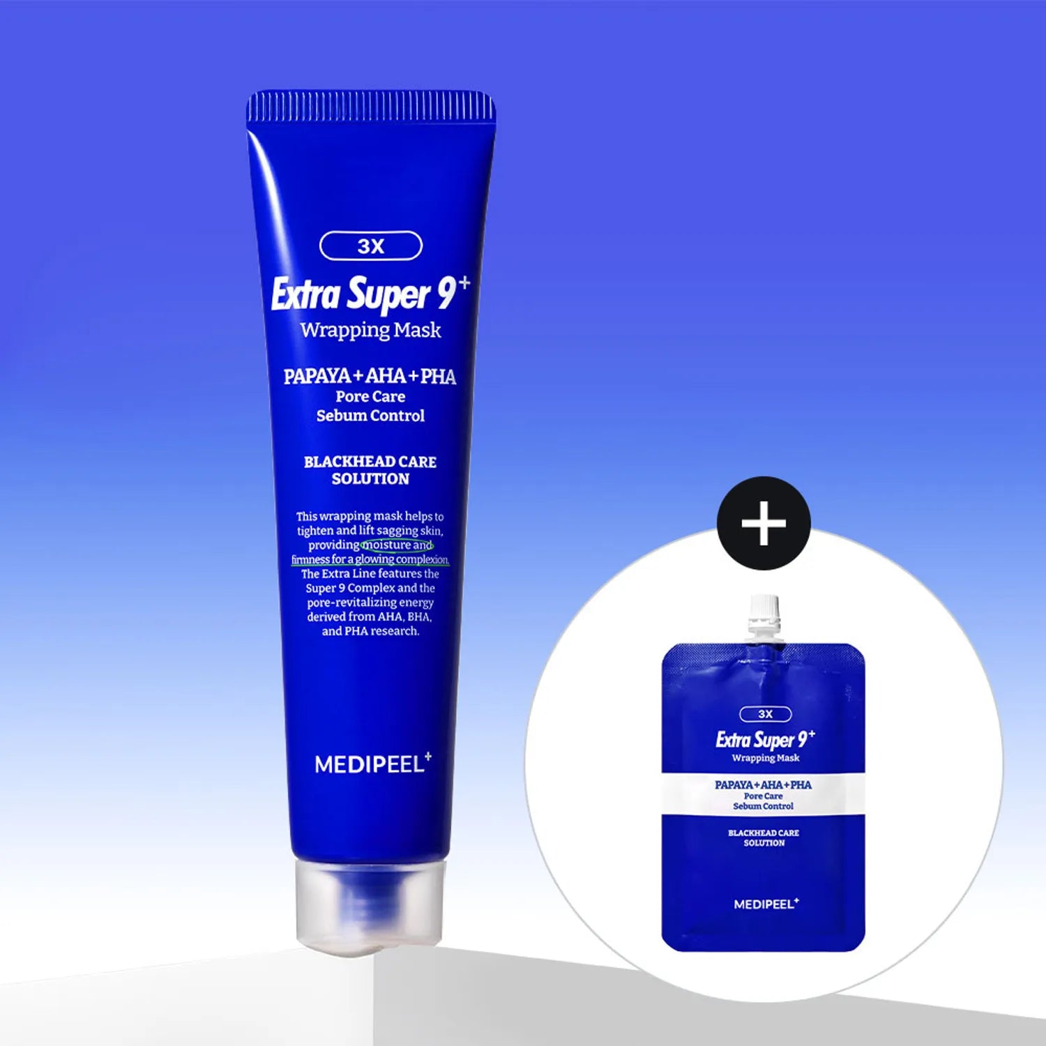 MEDI-PEEL Extra Super 9+ Wrapping Mask 70ml Set (+30ml)
