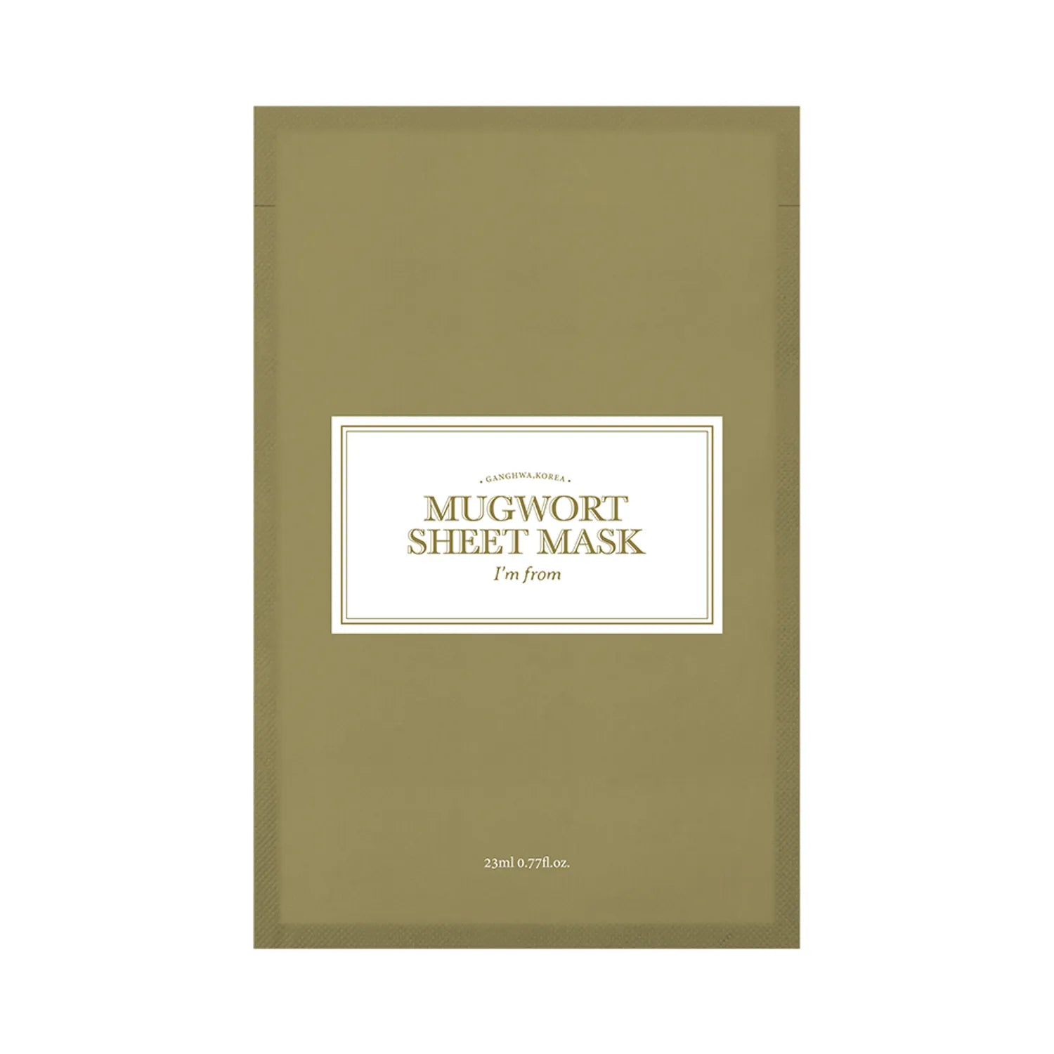 I'm from Mugwort Sheet Mask 1ea