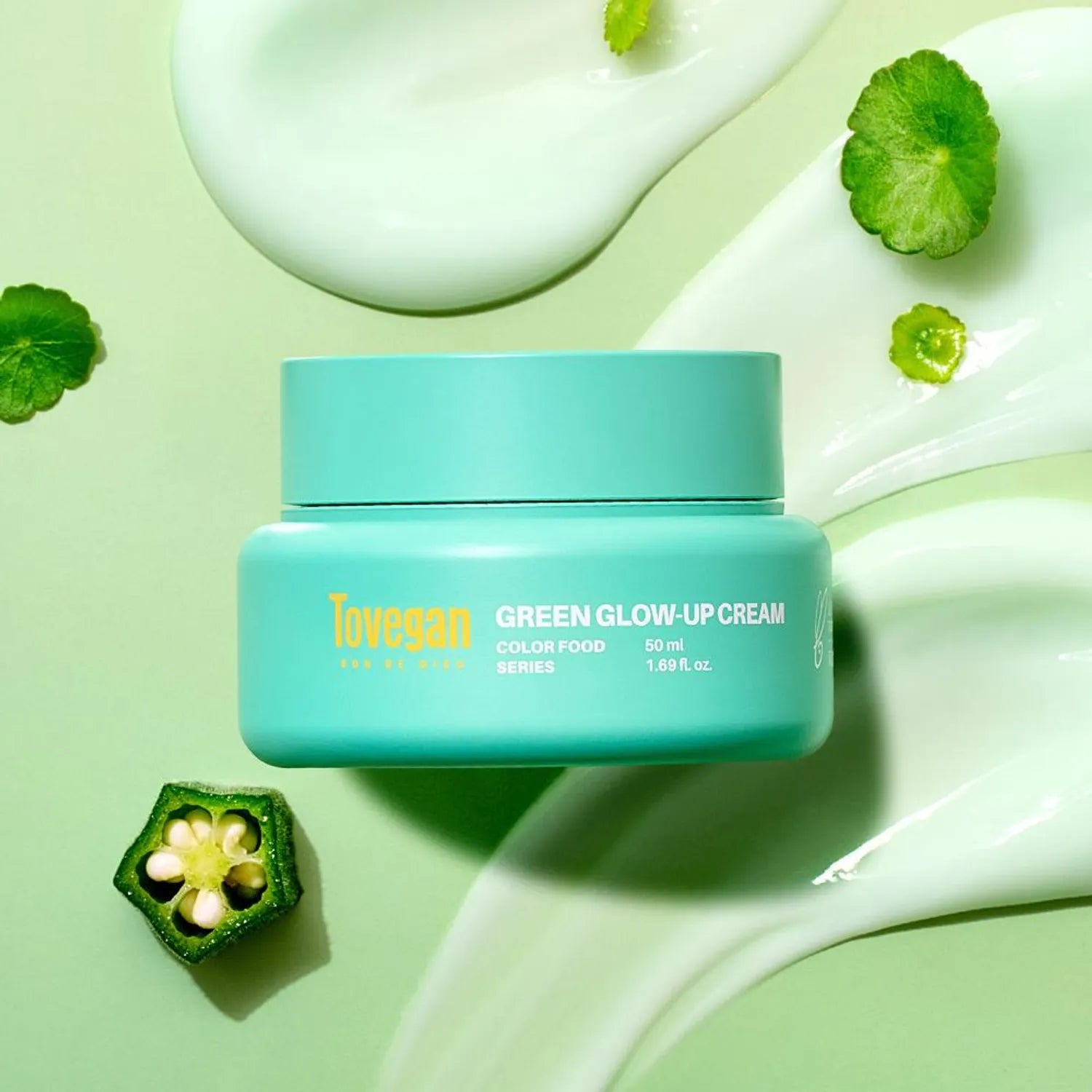 Tovegan Color Food Series Green Glow-Up Cream 50ml