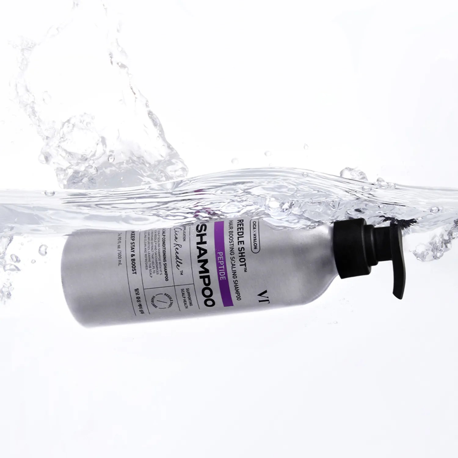 VT Reedle Shot Hair Boosting Scaling Shampoo 500ml