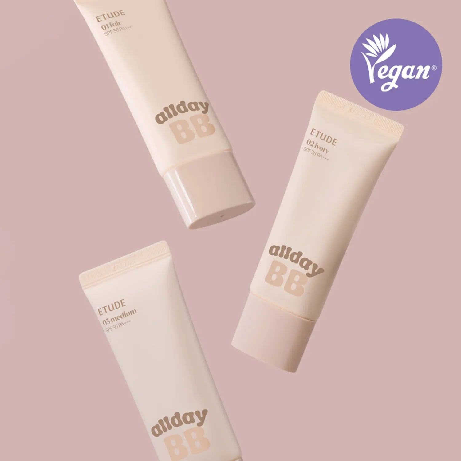 ETUDE All Day Glass Fit BB Cream 35ml (3 Shades)