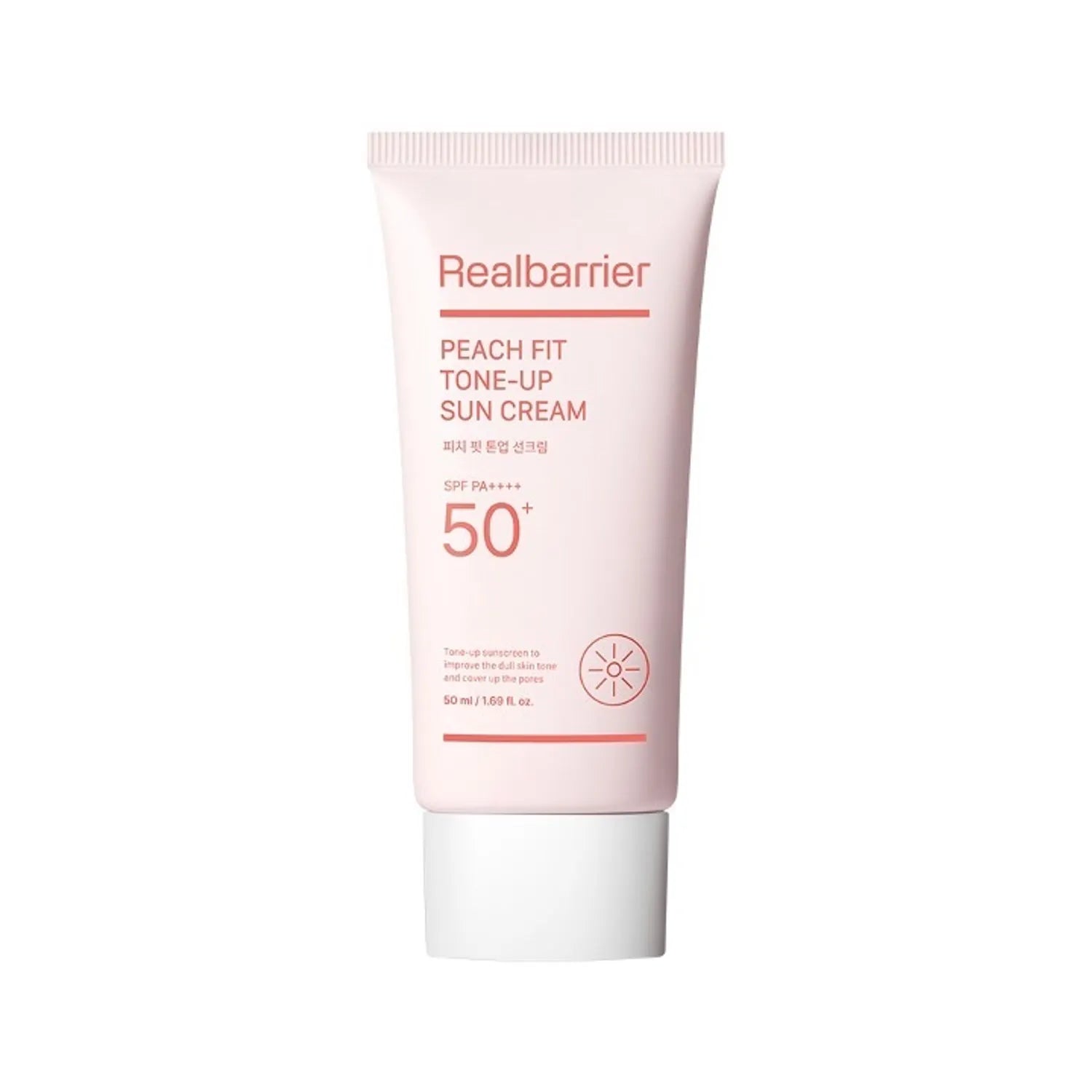Real Barrier Peach fit Tone-Up Sun Cream 50ml