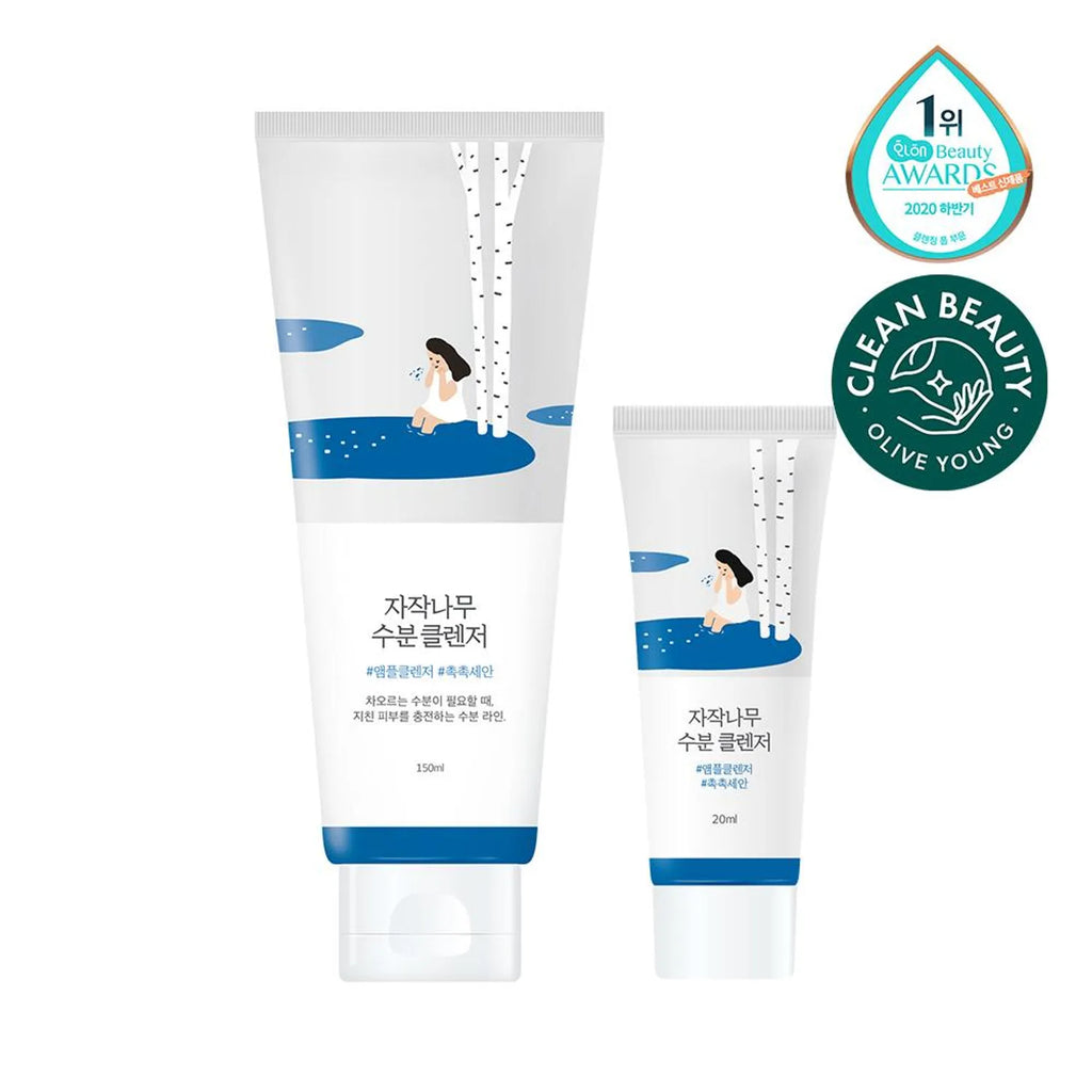 ROUND LAB Birch Juice Moisturizing Cleanser 150ml (+20ml)