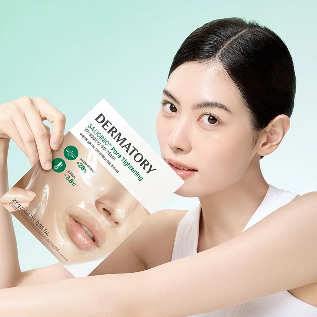 Dermatory Slicinic Pore Tightening Wrapping Gel Mask Sheet 1ea