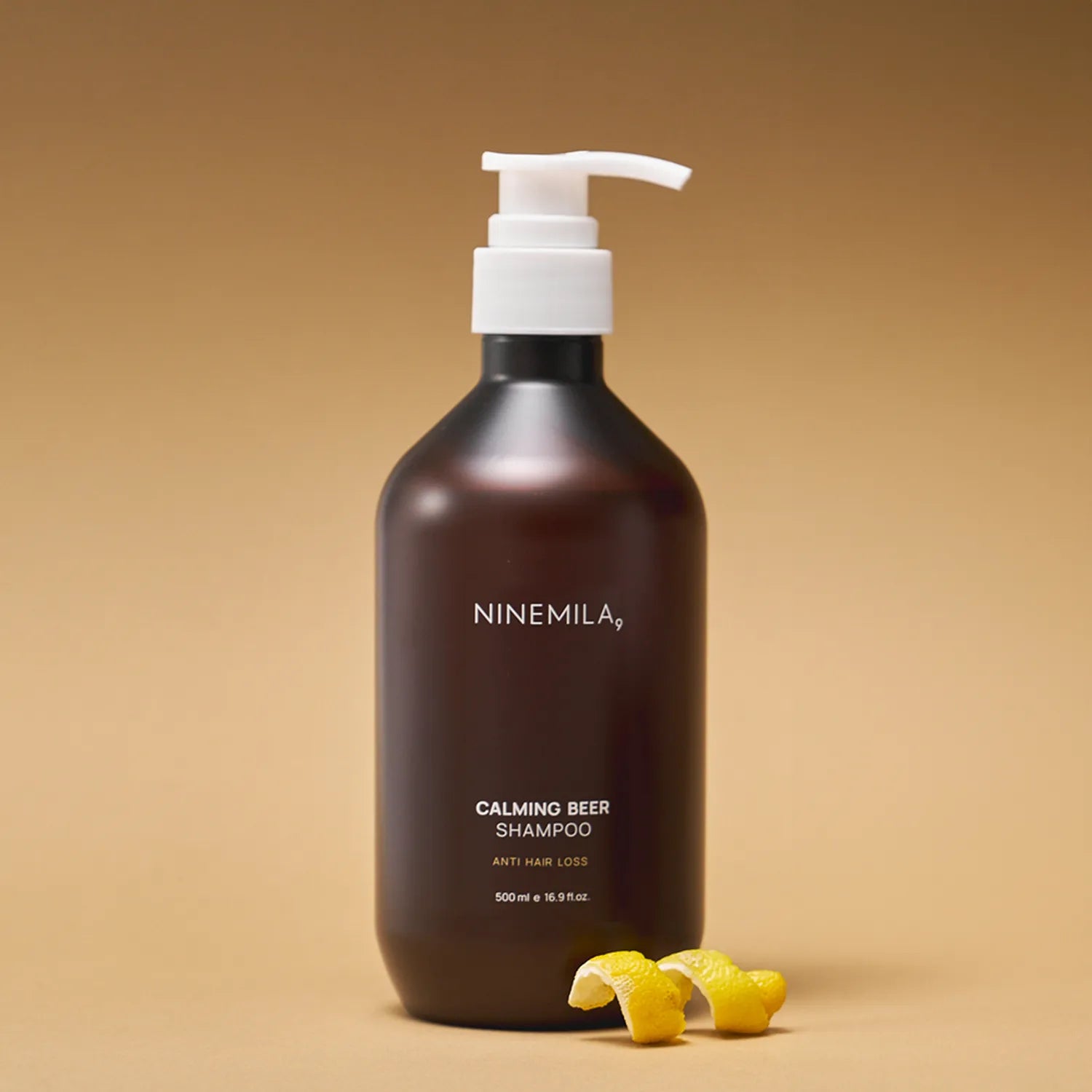 NINEMILA Calming Beer Shampoo 500ml Set (+Shampoo 60ml)