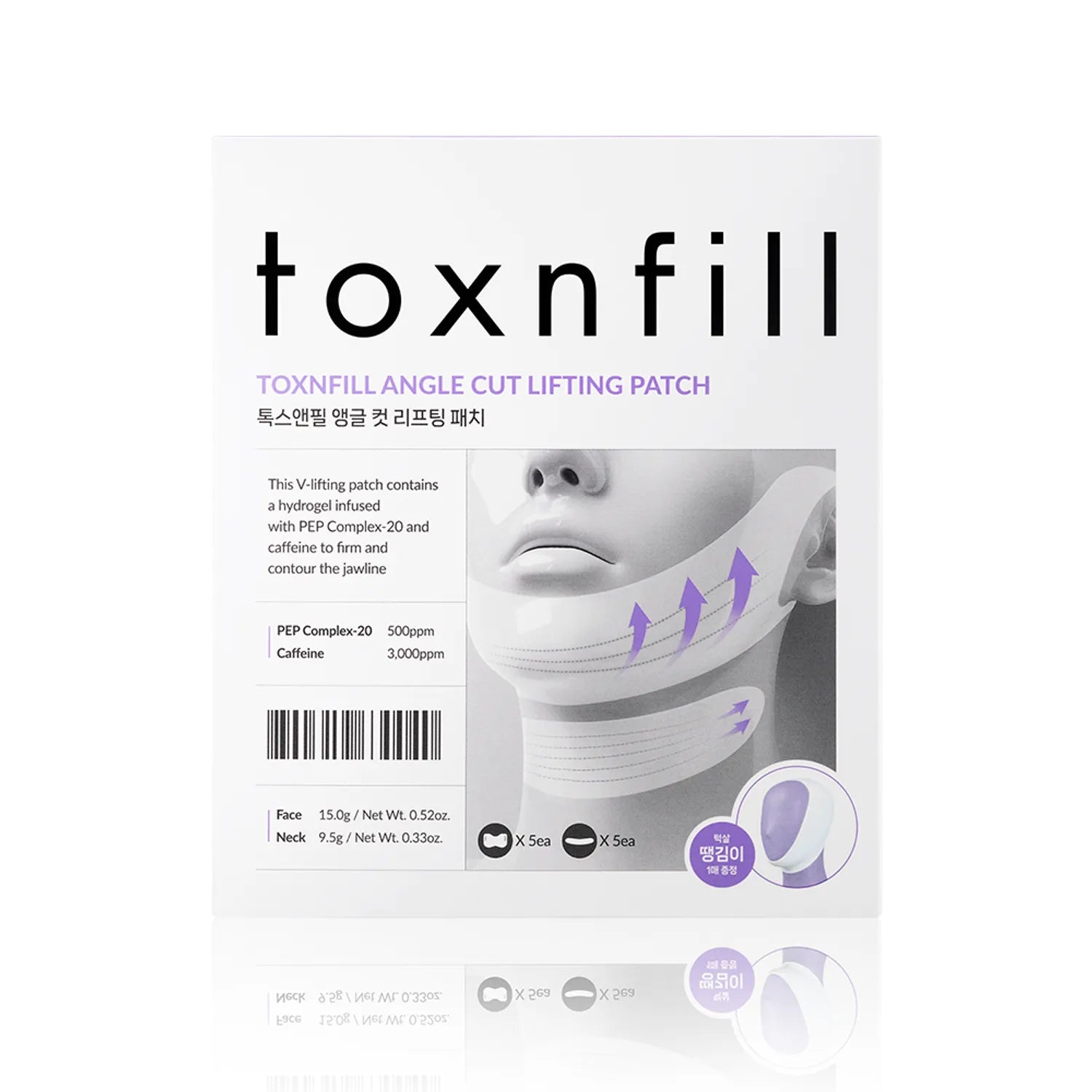 TOXNFILL Angle Cut Lifting Patch 24g 5P