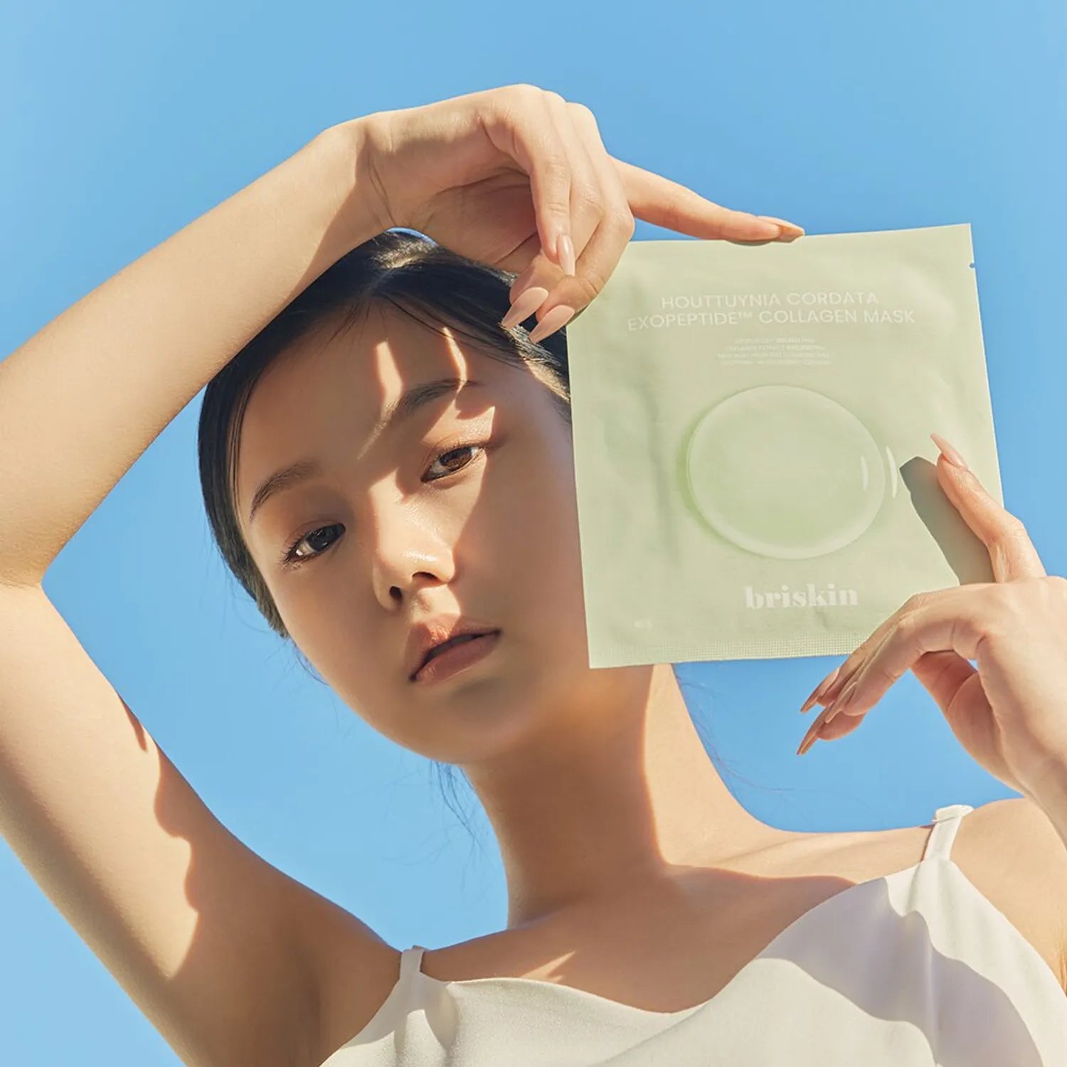 briskin Houttuynia Cordata Exopeptide Collagen Mask Sheet 1P