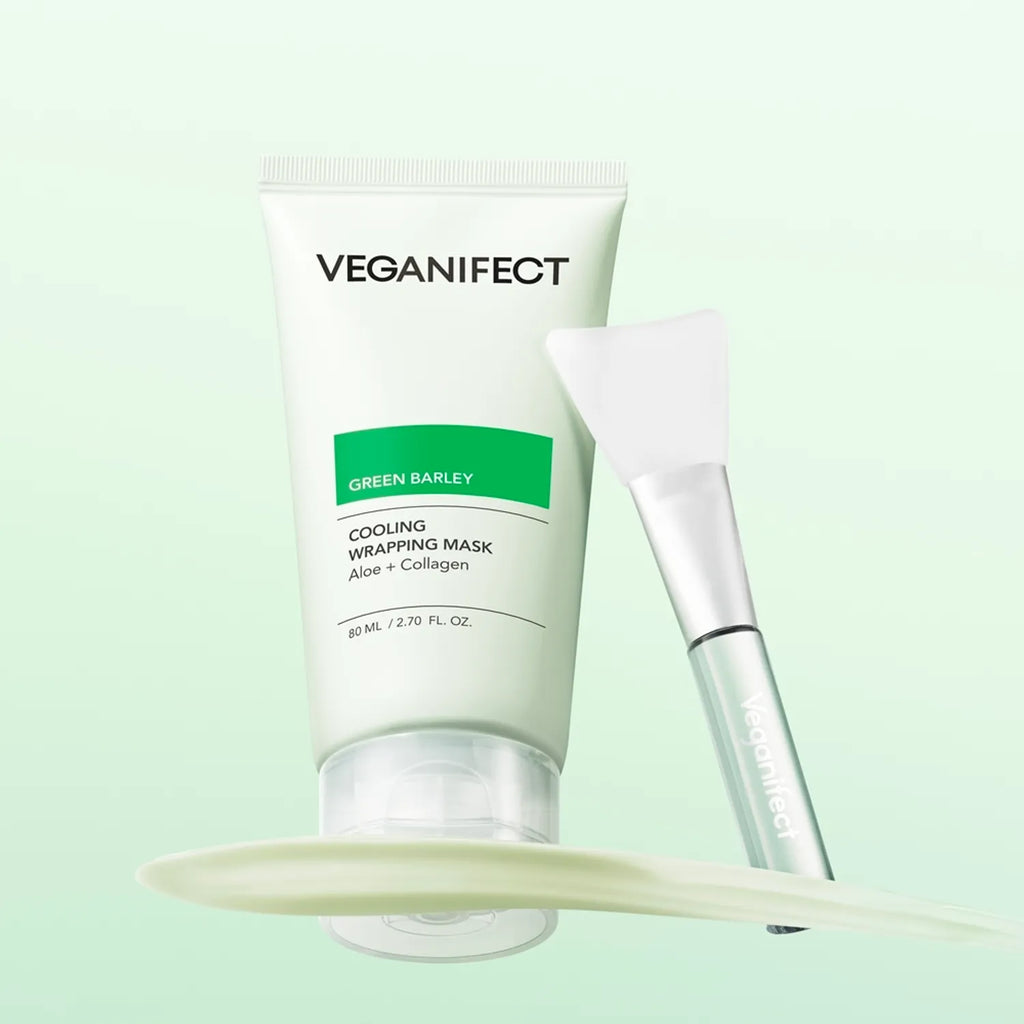 veganifect. Green Barley Aloe Wrapping Mask 80ml