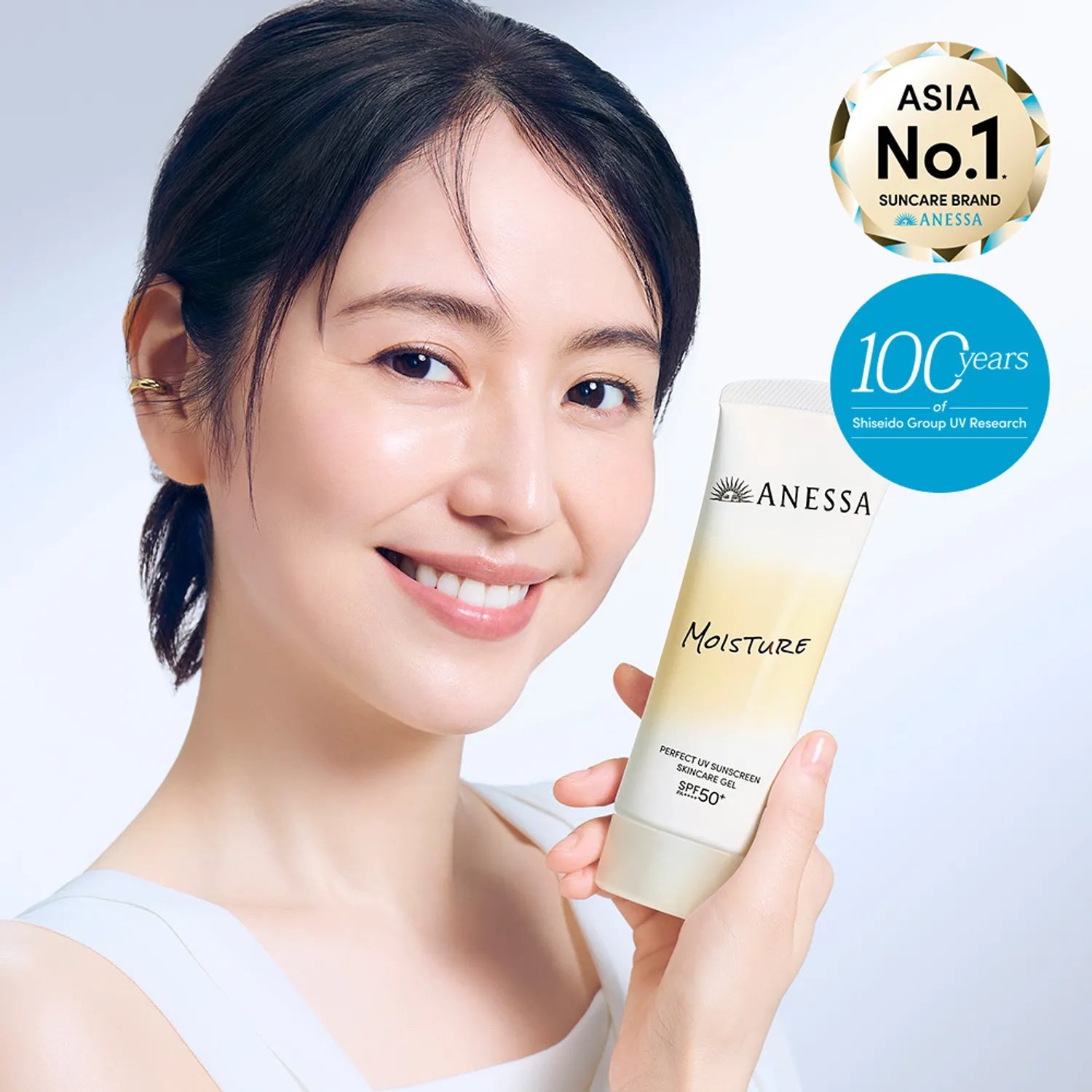 ANESSA Perfect UV Sunscreen Skincare Gel NB 90g Set (+15g*2)