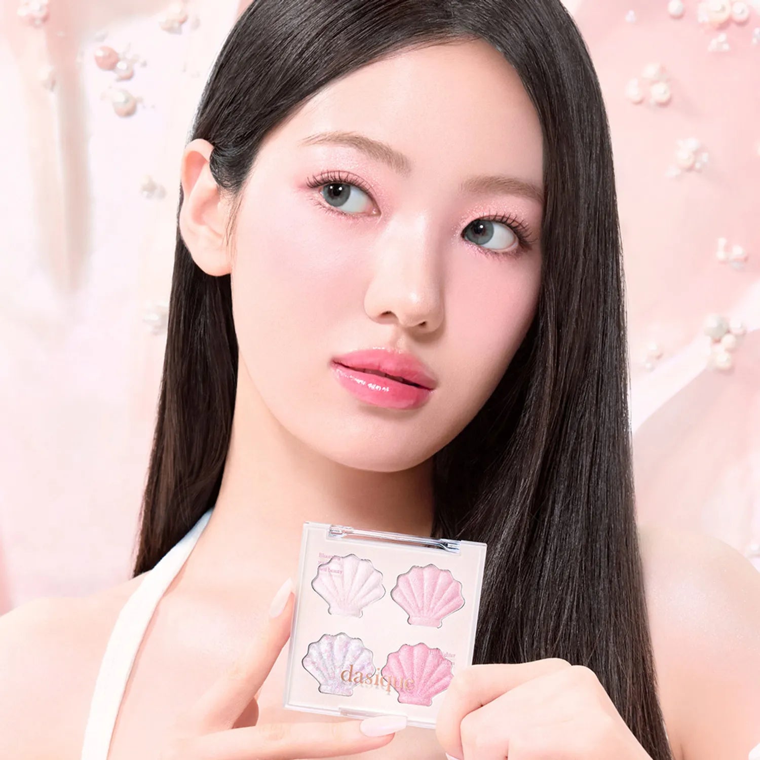 [Mermaid EDITION] dasique Shine Glowy Highlighter Palette 5.5g 01 Twinkle Mermaid