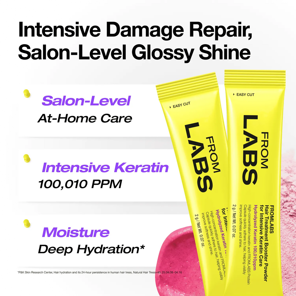 FROMLABS Hair Treatment Booster Powder for Intensive Keratin Care 2g*8ea