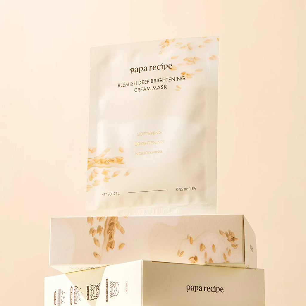 papa recipe Blemish Deep Brightening Cream Mask Sheet 10ea