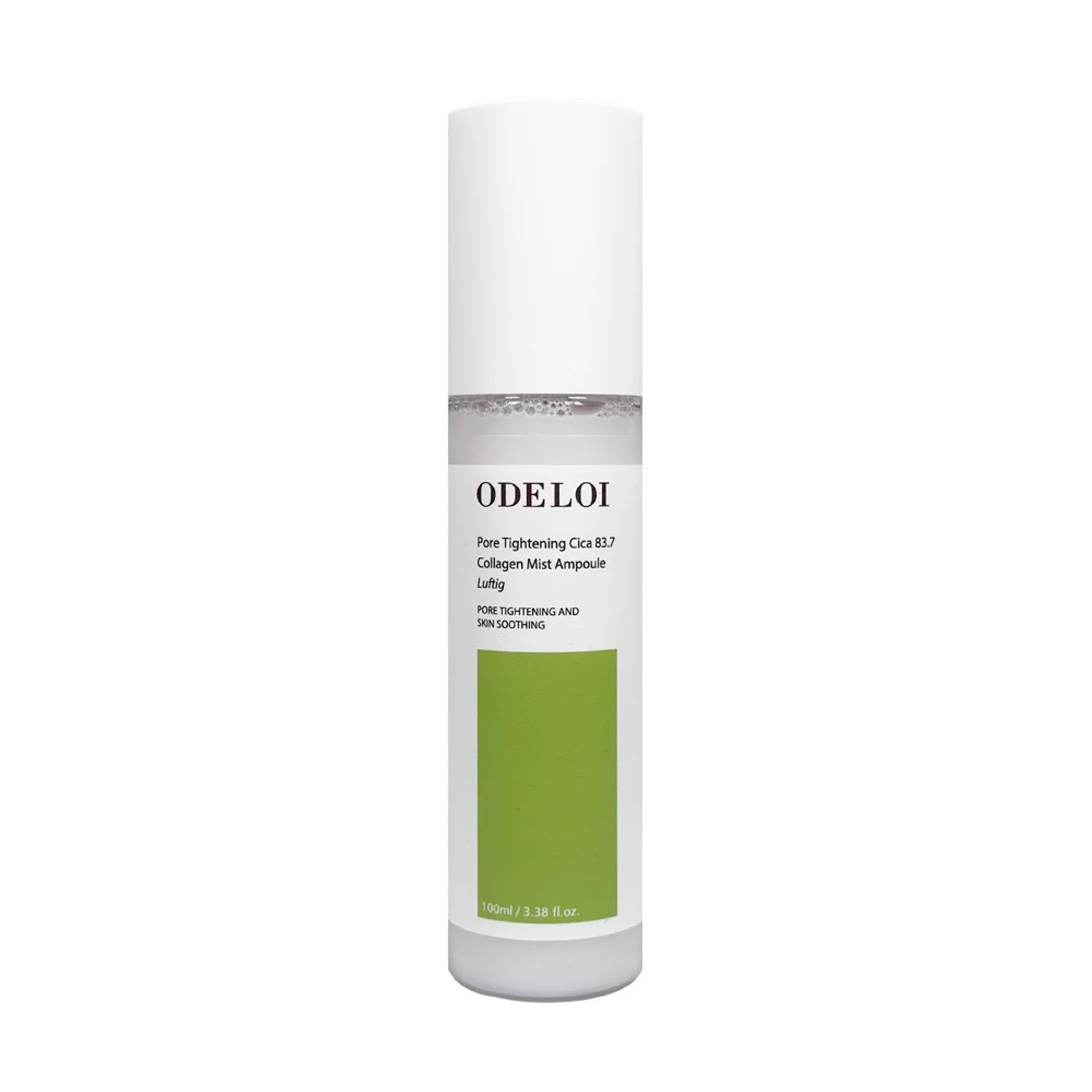 ODELOI Pore Tightening Cica 83.7 Collagen Mist Ampoule Luftig 100ml