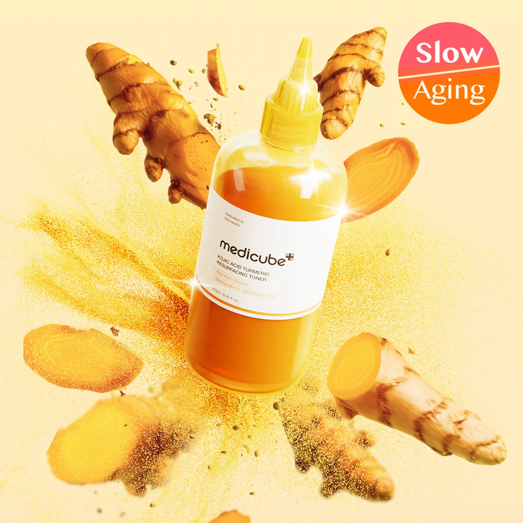 medicube Kojic Acid Turmeric Resurfacing Toner 250ml