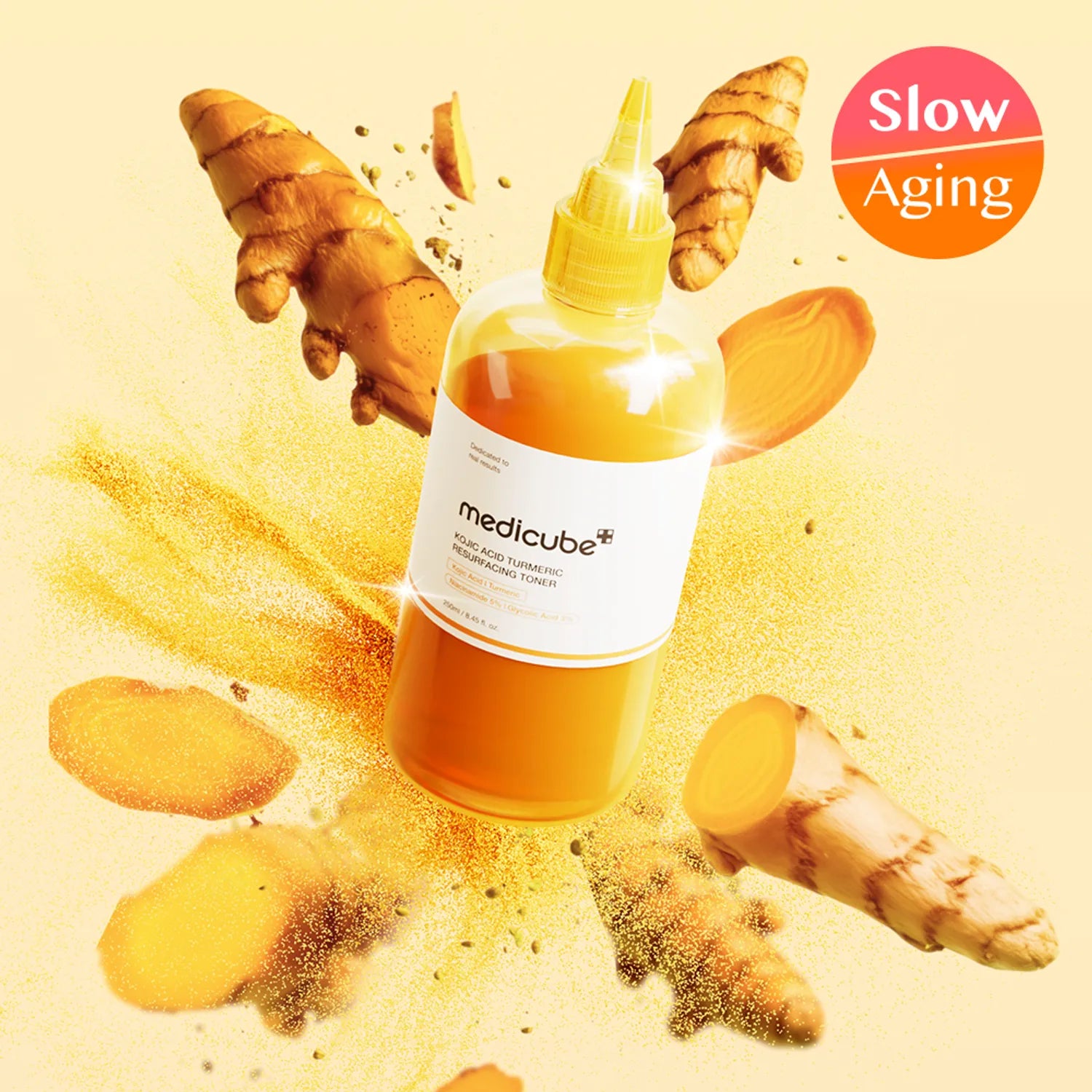 medicube Kojic Acid Turmeric Resurfacing Toner 250ml