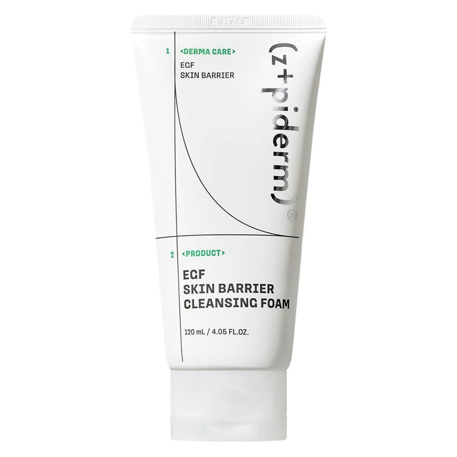 z+piderm EGF Skin Barrier Cleansing Foam 120ml