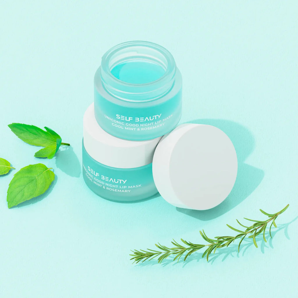 self beauty Uniconic Good Night Lip Mask #Cool Mint & Rosemary 14.5g