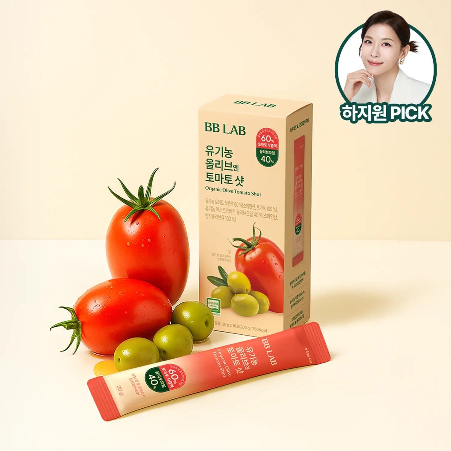 BB LAB Olive Tomato Shot 10 Sticks