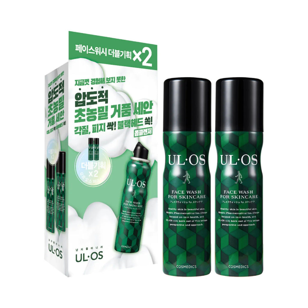 ULOS Face Wash For Skincare Double Pack (+Lotion 15ml+ Lotion 2ml)