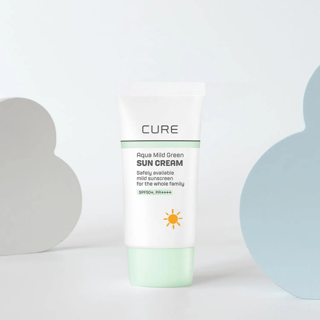 Cure Aqua Mild Green Sun Cream 40mL