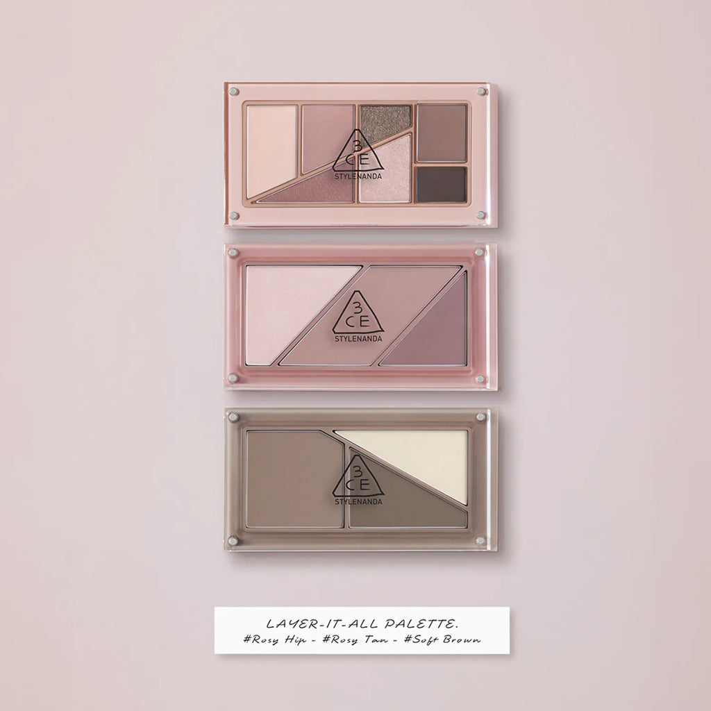 3CE Layer It All Eye Palette (5 Options)