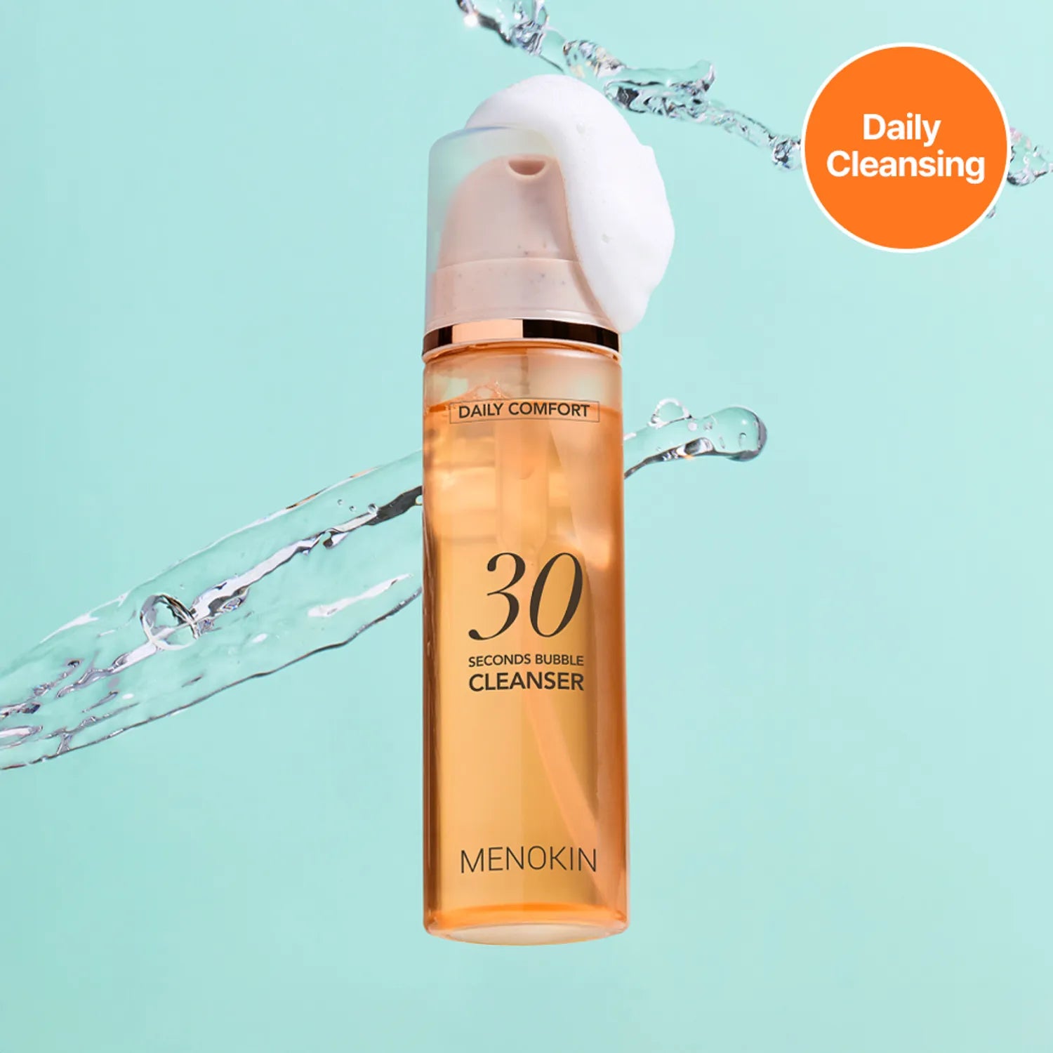 MENOKIN 30 Seconds Bubble Cleanser Daily Comfort 150ml