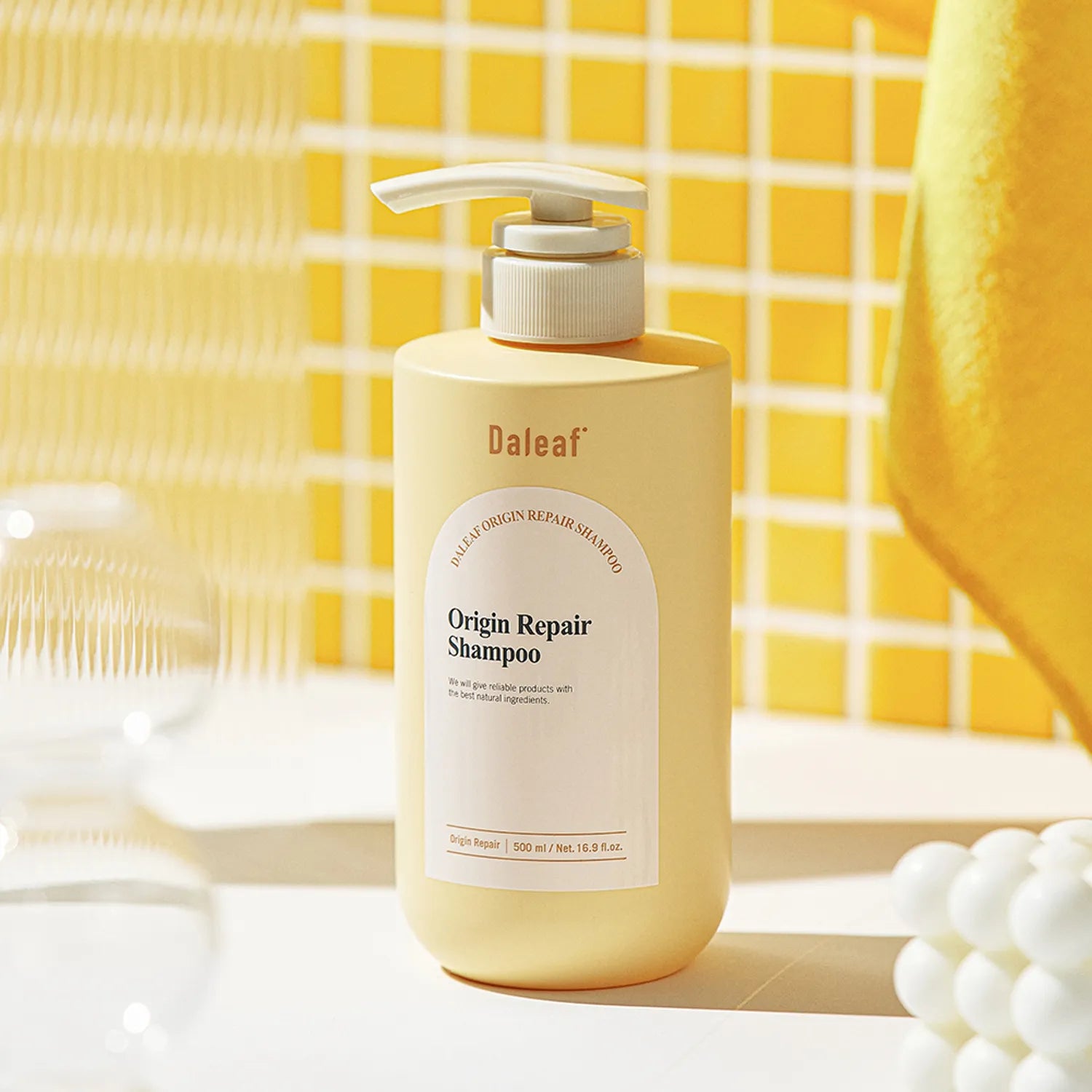 DALEAF Origin Repair Shampoo 500ml Set (+Hair Pack 7ml*3ea)