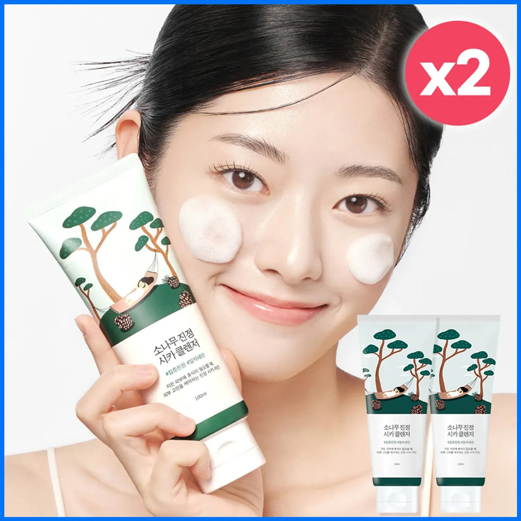 ROUND LAB Pine Calming Cica Cleanser 100ml*2ea Set