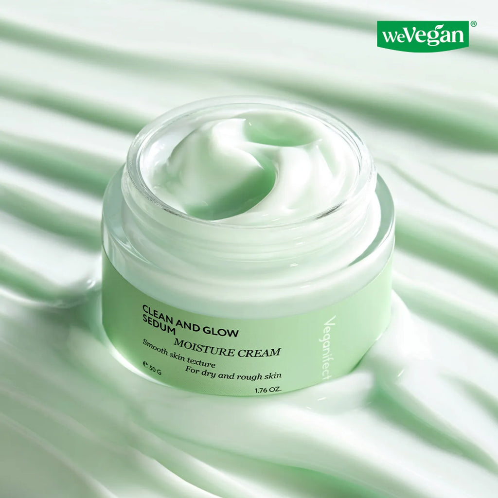 Veganifect Clean & Glow Green Sedum Moisture Cream 50g