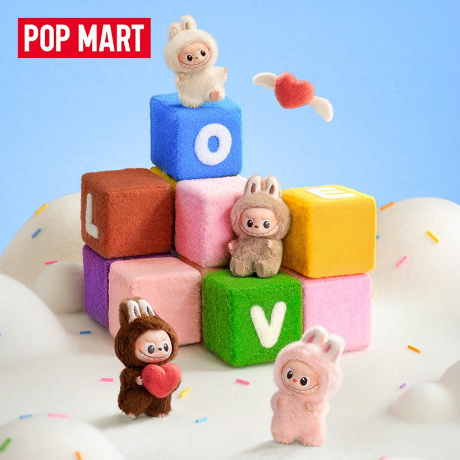 POPMART THE MONSTERS Heart Code Series Vinyl Plush Keychain Blind Box