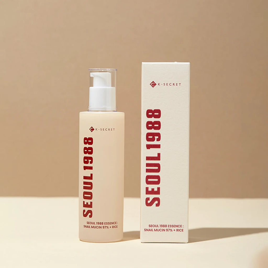 KSECRET Seoul 1988 Essence: Snail Mucin 97%+Rice 100ml