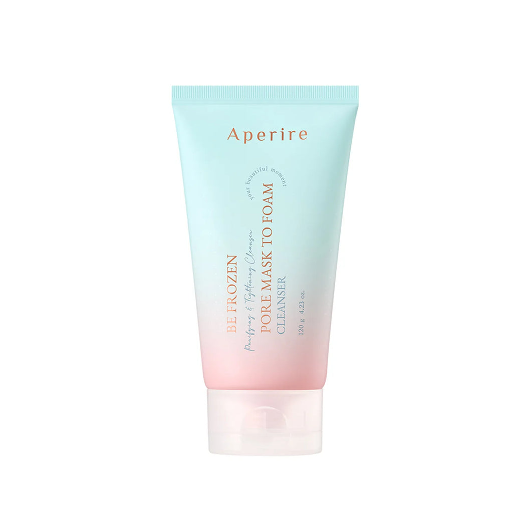 Aperire Be Frozen Pore Mask To Foam Cleanser 120g